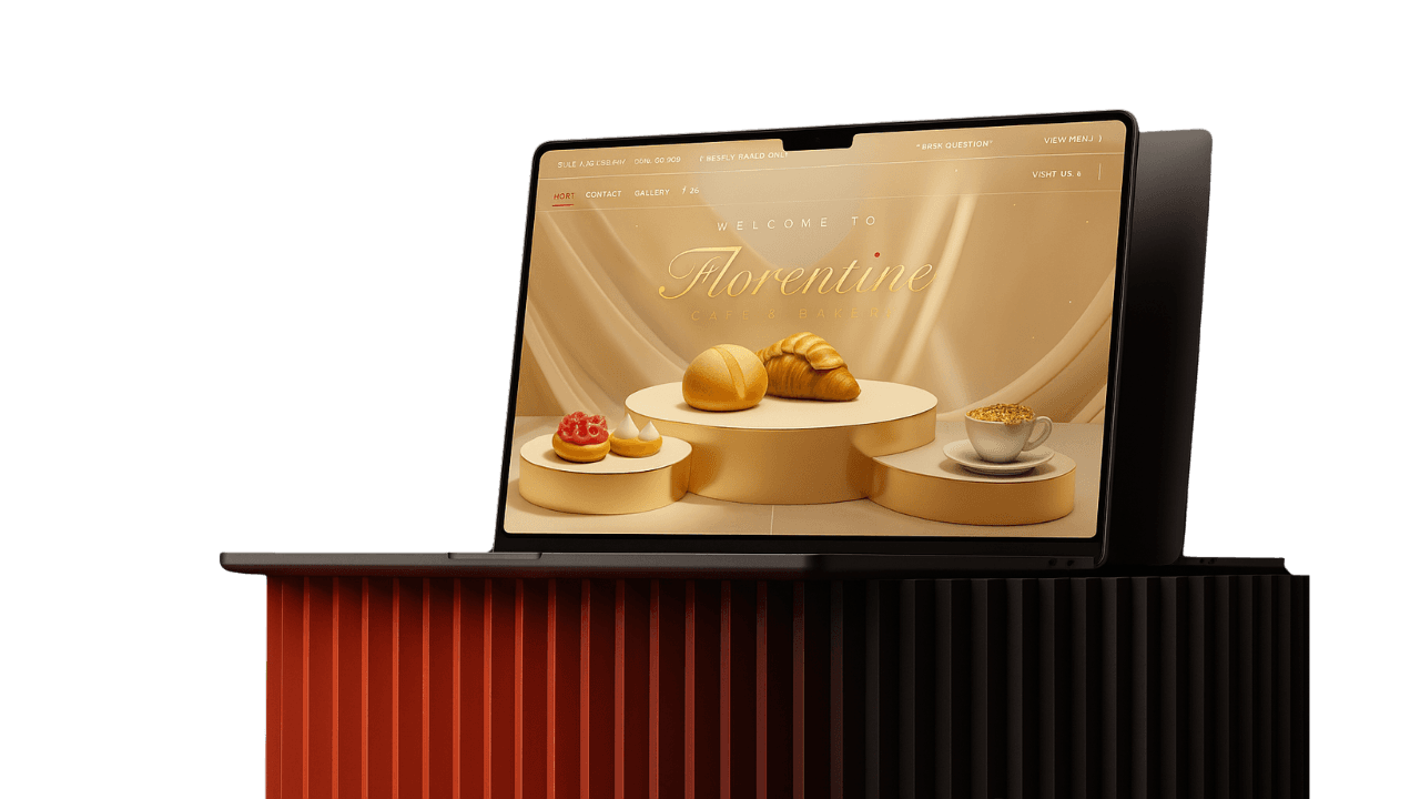 Florentine Cafe & Bakery - Interactive project showcase